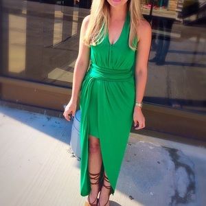 Miss avenue green dress